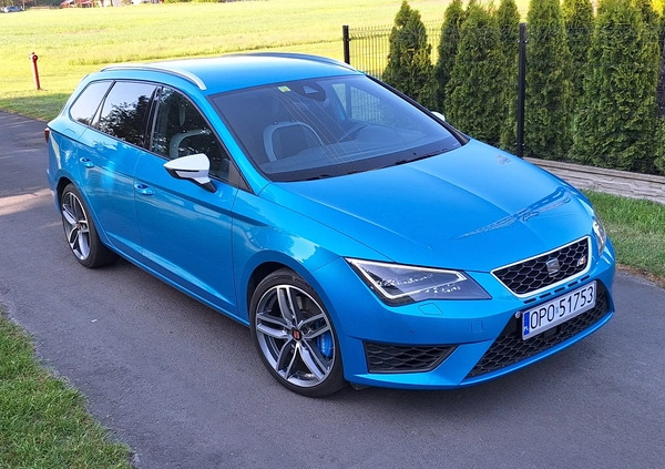 Seat Leon cena 76600 przebieg: 139000, rok produkcji 2016 z Opole małe 254